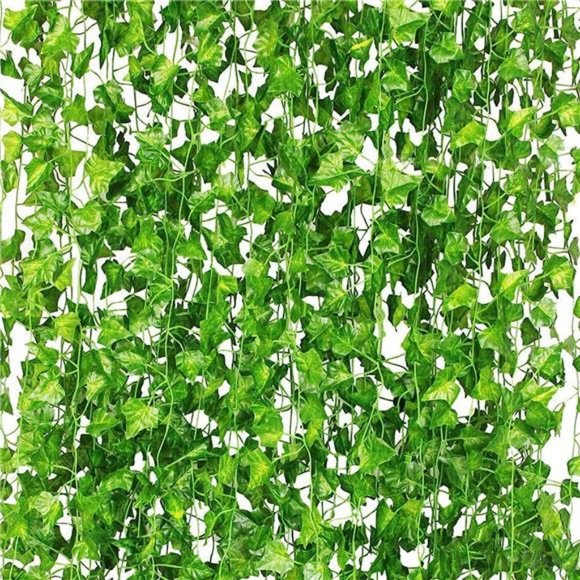 24Pack 168Ft Artificial Ivy Fake Vines,Ivy Garland Greenery Garland Fake Hanging - Picture 1 of 6